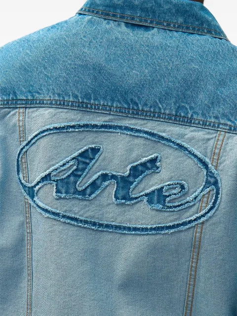 Arte Antwerp logo-detail long-sleeve jacket